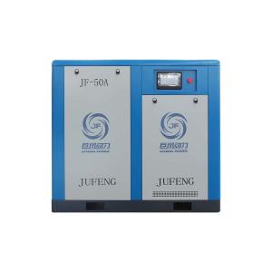 China 11kw - 220kw Electric Low Pressure Screw Air Compressor 0.4 / 0.5 Mpa Pressure factory