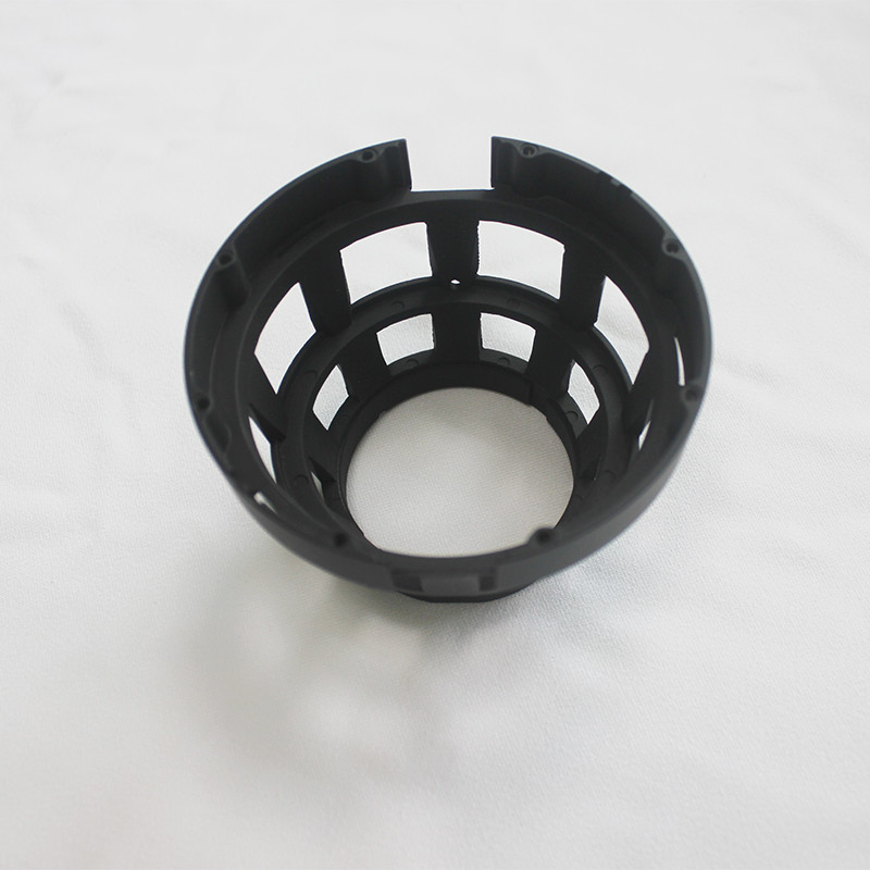 A380 Basket Loudspeaker Spare Parts , Painting Black Aluminum Alloy Die Casting Parts