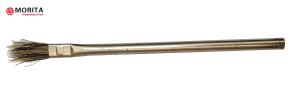 China Acid Brushes Horsehair Bristle Tin Handle Flux Brushes Length 165mm 25mm Long By 9mm Wide Horsehair For Workshop Home factory
