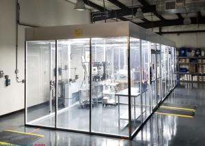 China Prefab SS Iso 5 Cleanroom , 63dB Class 100 Cleanroom Turnkey Project factory