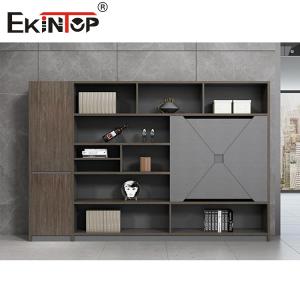 China Luxury 4 Drawer Lateral File Bookcase Wood File Storage Cabinet OEM ODM factory