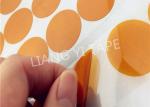 Single Adhesive Side Die Cut Masking Tape , Polyimide Film Slilicone Adhesive