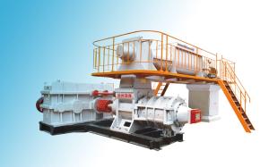 China Fully Automatic 40000pcs/H 440kw Fly Ash Brick Making Machine factory