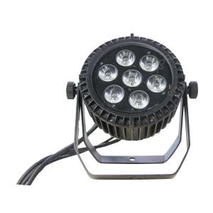 China DJ Lights 7 X15W RGBW Waterproof Led Par Can DMX Auto Master Slave Control factory
