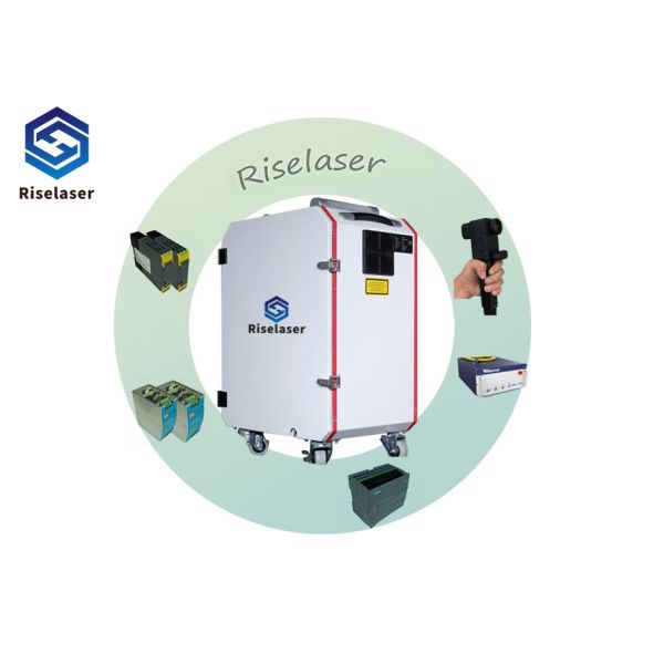 China Protable Laser Cleaning Machine 200w Cleaning Laser Rust Removal Machine factory