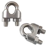 Metal Drop Forged Stainless Steel Wire Rope Clips DIN741 U-Clamp Hardware