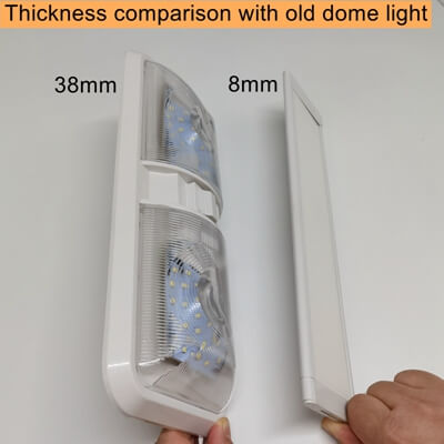 Caravan Slim Flat Led Panel 8W 4000K Ultra Thin Flat Panel Led Lights