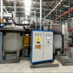 One power supply cabinet with two 3000 degree vertical Vacuum Negative Electrode