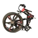 350W 26 Folding Electric Bike , SMLRO S11 26 Electric Mountain Bike 10AH