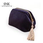 New Design Embroidery Moon And Star Cotton Makeup Cosmetic Bag