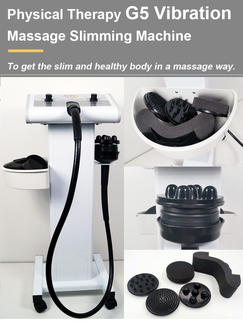 125W G5 Vibrating Body Massager Slimming Machine Cellulite Vertical Fat Remover