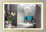 Wall Mounted Smart LED Bathroom Mirror 5mm Thickness Waterproof With Light