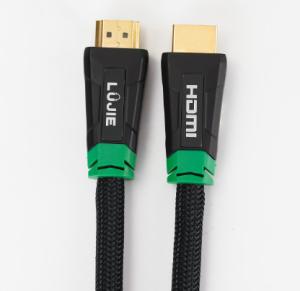 China DVD TV 4K HDMI Cable 18Gbps Male To Male 8.0mm factory