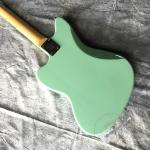 Customized Quality Electric Guitar in Light Green Color with White Hardware
