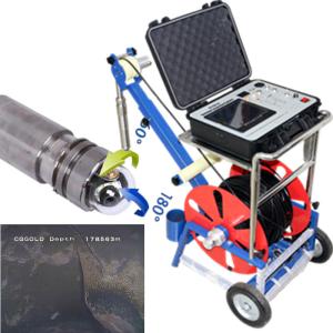China Cheap Borewell CCTV Camera 200m/500m/1000m Deep Water Well Inspection Camera factory