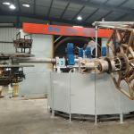 Rotomoulding machine for Hollow PE product making_3arm 3000
