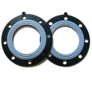 China High Heat Resistance Rubber Flange Gasket for Industrial Pressure Applications factory