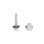 SS410 Flange Hex Head Stainless Steel Self Tapping Drilling Screws With EPDM