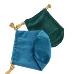 Custom Promotional fabric Drawstring Velvet Cotton Canvas Jute Liquor Whiskey