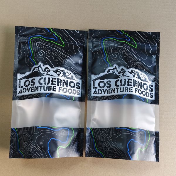 China Recyclable Biodegradable Stand Up Pouch with Zipper for Snacks/Frozen Food factory