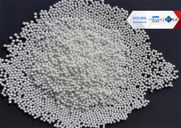 0.1mm - 50mm Zirconia Milling Media , Zirconia Ceramic Balls 2.0KN Impact