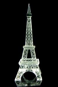 China Elegant Crystal Eiffel Tower factory