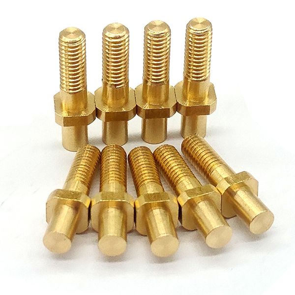 China Customized Gold Plated Bolts Automotive Nuts And Bolts High Precision factory