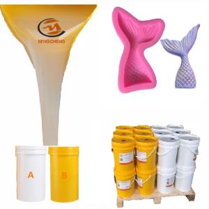 China Platinum Silicone Rubber For Mermaid Tail Handicraft Molds factory