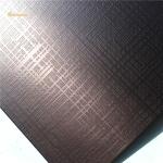 3m Etched Stainless Steel Sheet SUS304 SS Coloured Star Purple Pattern
