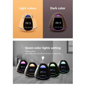 Tabletop Electric Aroma Diffuser With Digital Clock Display CE Approval