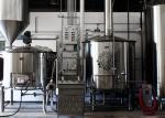 35BBL 2 Vessel Brewhouse / Brewing Equipment Beer Brewery Plant With Steam