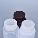 SCREW CAP 500ml PP Round Wide Mouth Bottles for Chemical Liquid Storage in