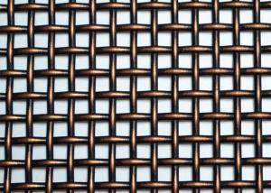 China 150cm SS304L Decorative Wire Mesh Grilles ISO9001 Bronze Metal Mesh factory