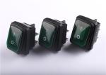 KCD4-130FS 4 Pin Rocker Switch Replacement , Waterproof Lighted Rocker Switch