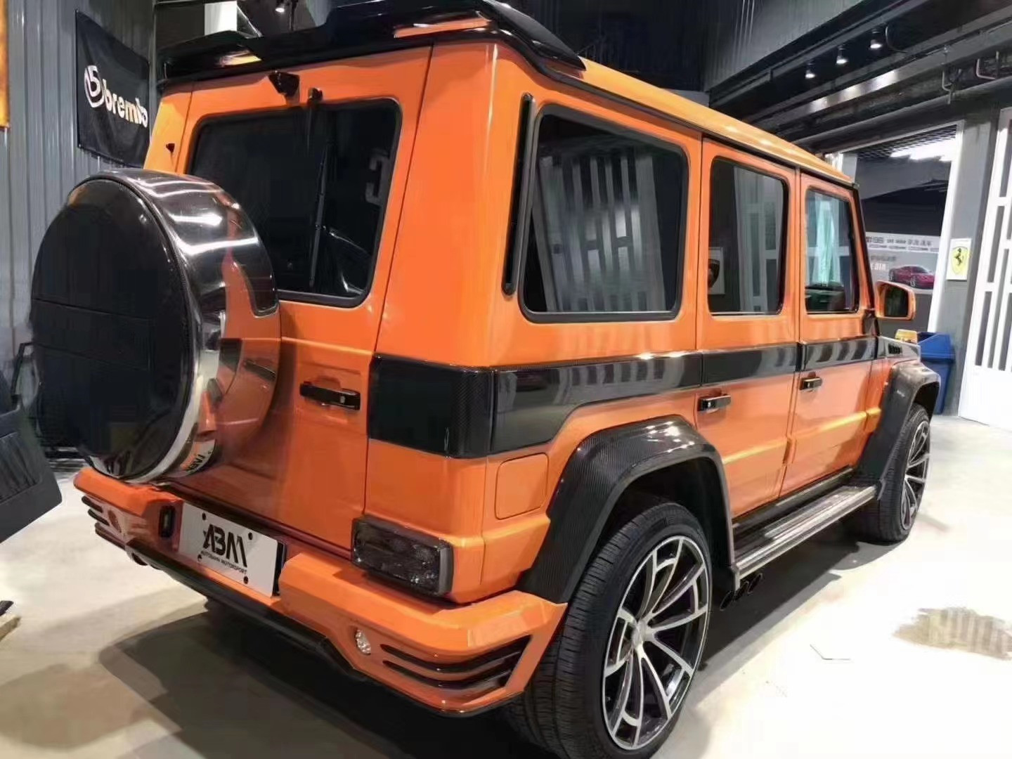 Auto Parts for Mercedes W463 G500 G550 G63 Body Kit W463 G500 G550 G63 Upgrade MSY Style Front and Rear Bumpers Body Kit