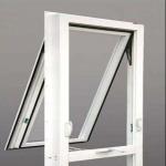 Custom Aluminium Windows Top Hung , Aluminum Glass Windows For Building
