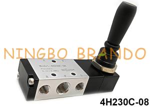 China 4H230C-08 Airtac Type Air Control Hand Lever Valve 5 Way 3 Position factory