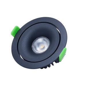 China Dimmable 220V-240V Tiltable LED Downlights 11W IP54 Aluminum Ultra Slim factory