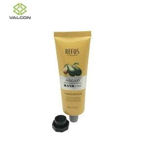 China 50 ML Empty Hand Cream Tubes ABL Aluminum Octagonal Cap Offset Printing factory