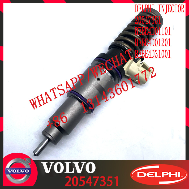 Diesel Engine Fuel injector 20547351 BEBE4D01101 BEBE4D01201 BEBE4D31001 20517502 85000417 for V-O-L-V D12 3155 465 BHP