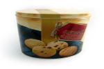 Food Grade Round Tin Boxes For Cookies For Food And Gift Packaging
