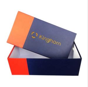 China Customized Size Corrugated Shoe Boxes Coated Paper Multiple Color Choices factory