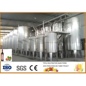 China Fig Wine Line Fermentation Machine / Industrial Fermentation Equipment factory