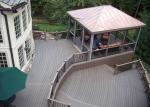 Wood Plastic Composite Low Maintenance Hollow Decking Flooring Board