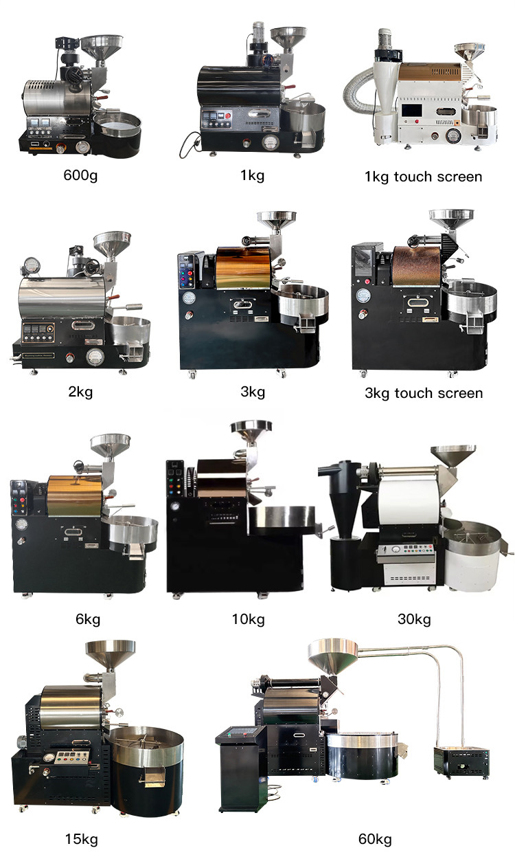 60kg Automatic Cacao Commercial Coffee Roaster Coffee Bean Roaster Manufacturer