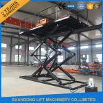Hydraulic Automotive Scissor Lift For Car Underground Parking Lift with CE