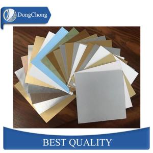 China Brushed Sublimation Aluminium Sheet Photo Printing Golden Silver Color factory