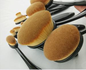 China Synthetic Hair Professional Makeup Brush Set / affordable brush set makeup factory