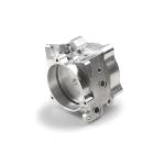 Custom Titanium CNC Machining Parts Aluminum Fabrication Parts Black Anodizing