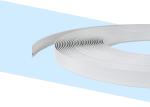 Arrow Shape Channel Letter Plastic Trim Cap White Color Extrusion Profiles White